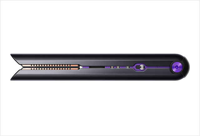 Dyson Corrale hair straightener open and closed